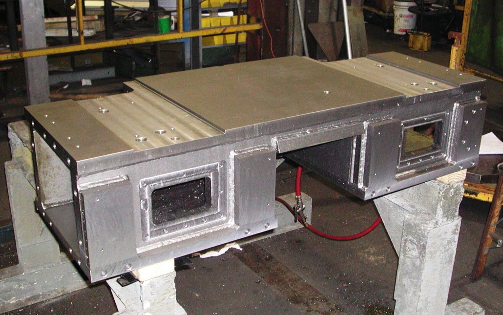 custom steel fabrication large machined fabrications cutter