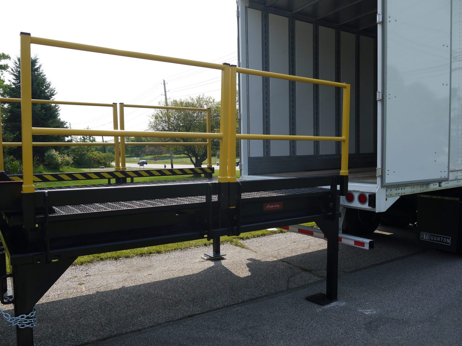 Steel Loading Ramps Dock Equipment Made In The USA